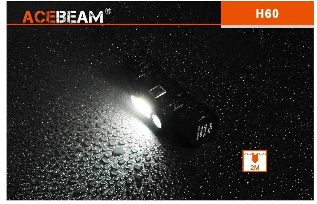 ACEBEAM H60 Stirnlampe mit 1.250 Lumen