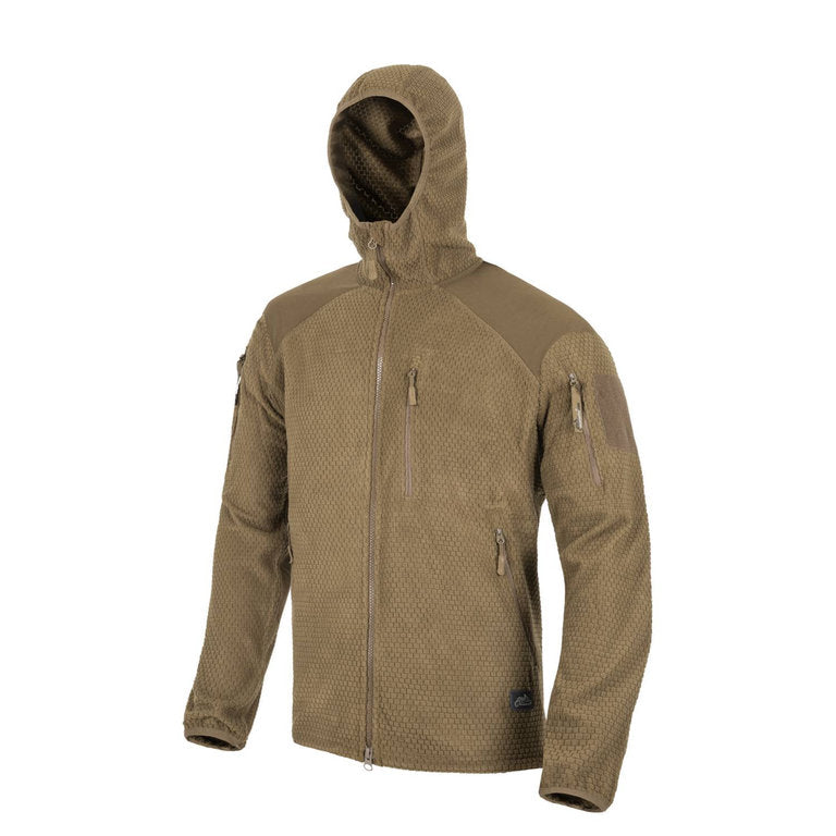 Helikon-Tex ALPHA HOODIE Jacket - Grid Fleece