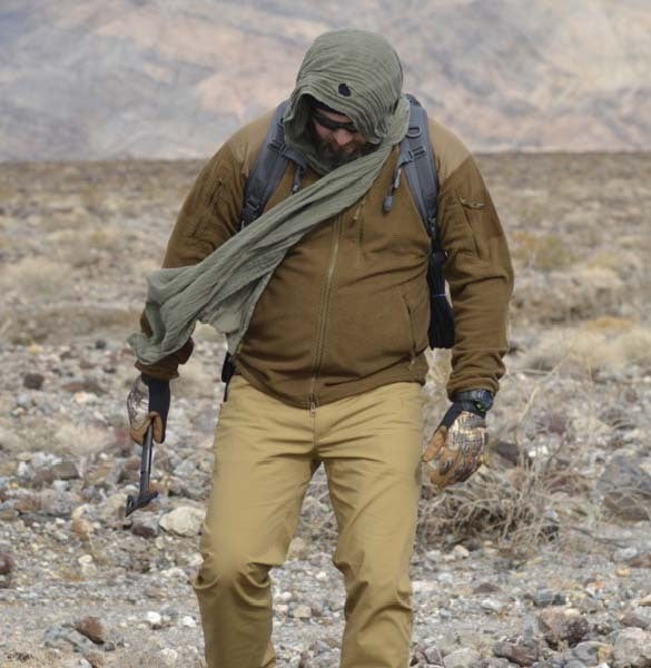 Helikon-Tex ALPHA HOODIE Jacket - Grid Fleece