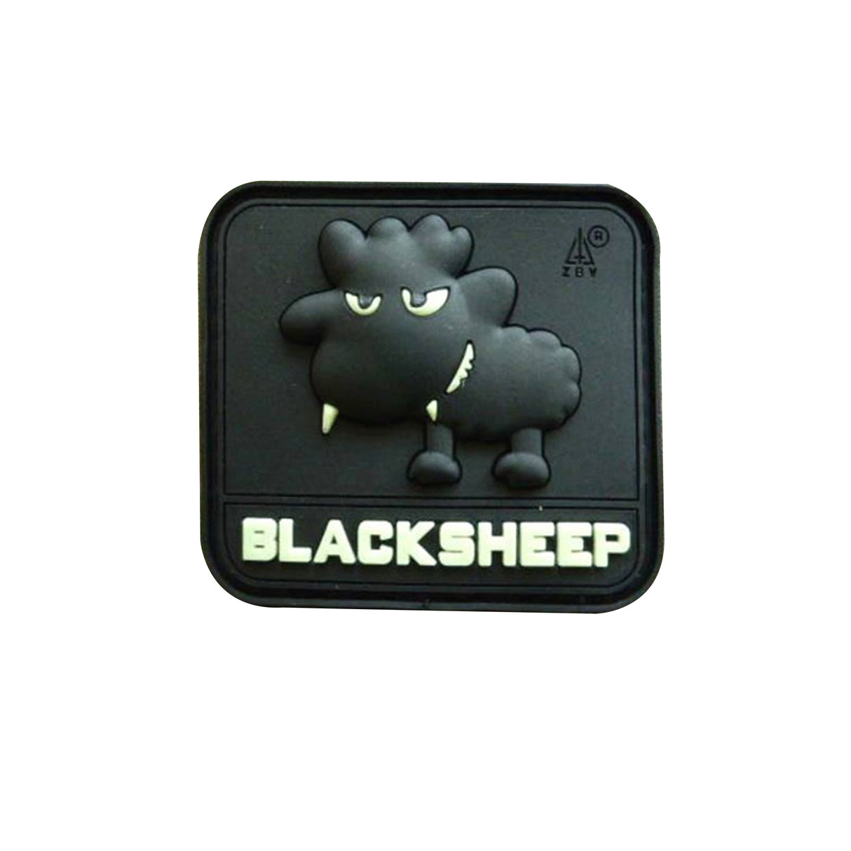 JTG – Little BlackSheep Patch, gid (glow in the dark)-(glow in the dark)