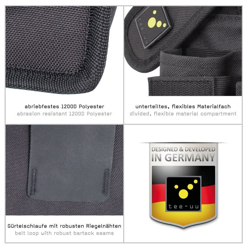 tee-uu® RADIO PLUS Digitalfunk-Holster
