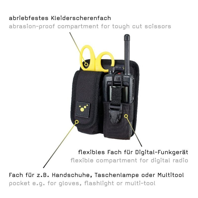 tee-uu® RADIO PLUS Digitalfunk-Holster