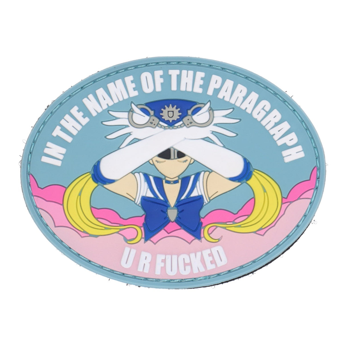Sailor Moon Polizei Rubber Patch