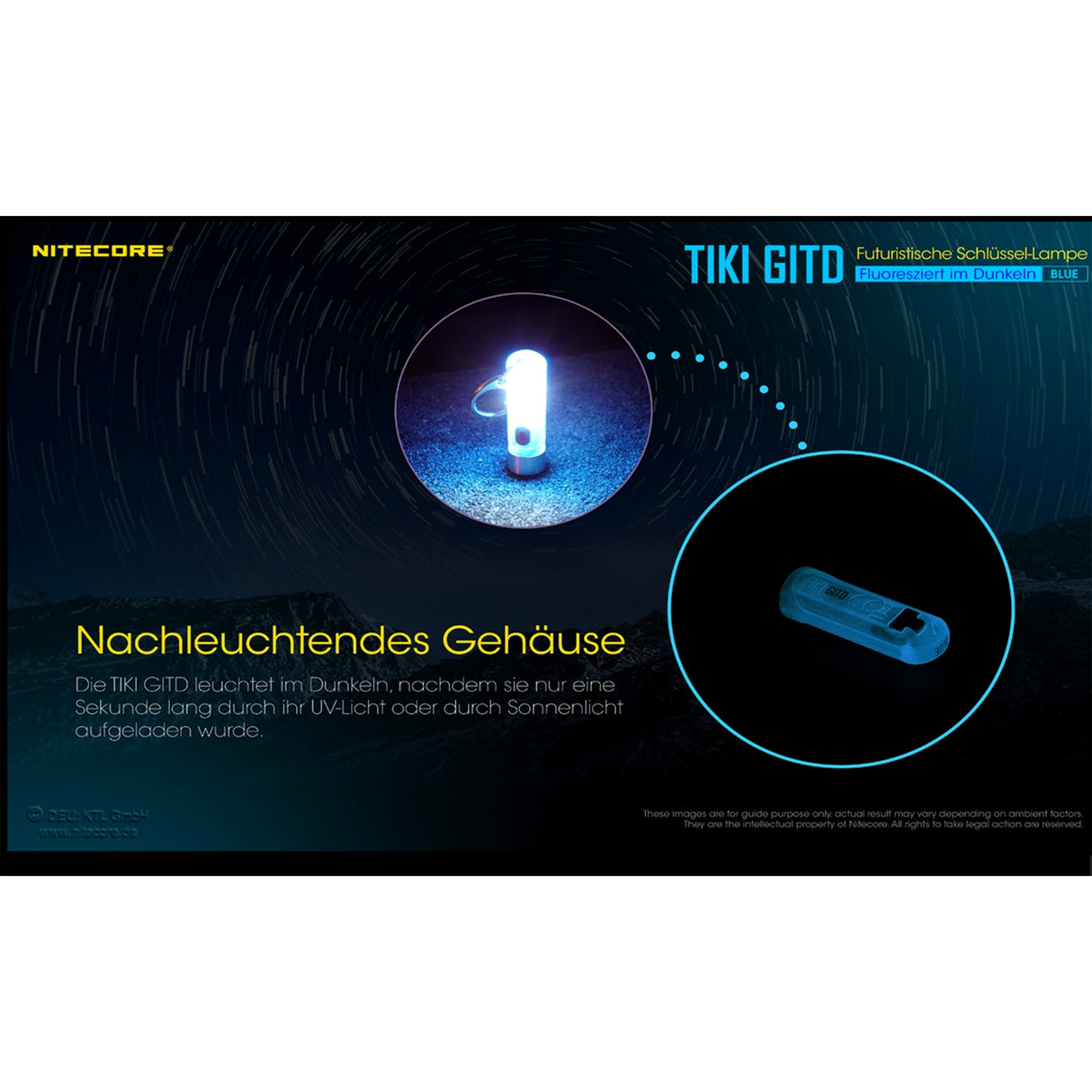 Nitecore TIKI - 300 lumens