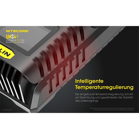 Nitecore UMS4 USB-Schnell-Ladegerät