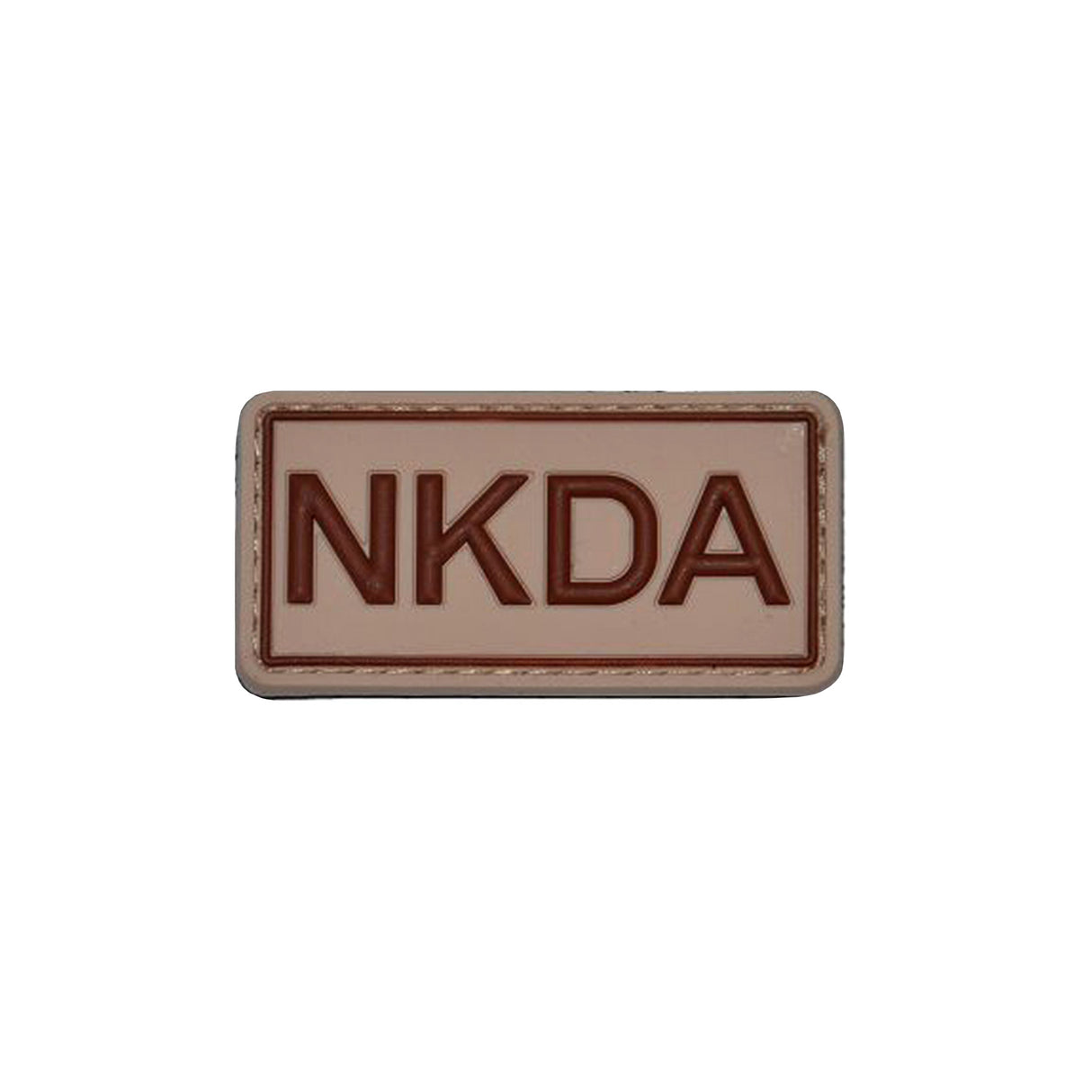 Rubberpatch „NKDA“ – Keine bekannten Allergien