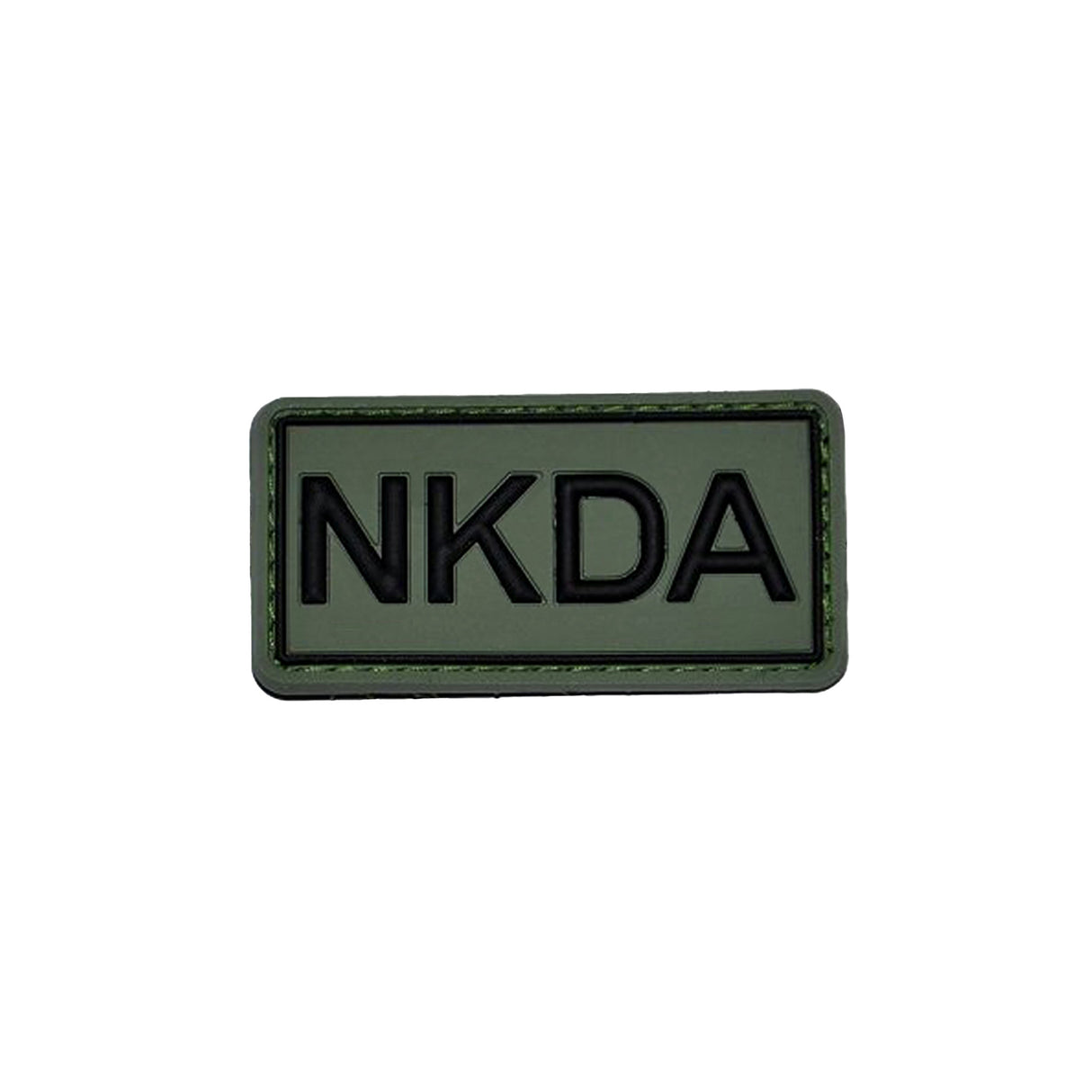 Rubberpatch „NKDA“ – Keine bekannten Allergien