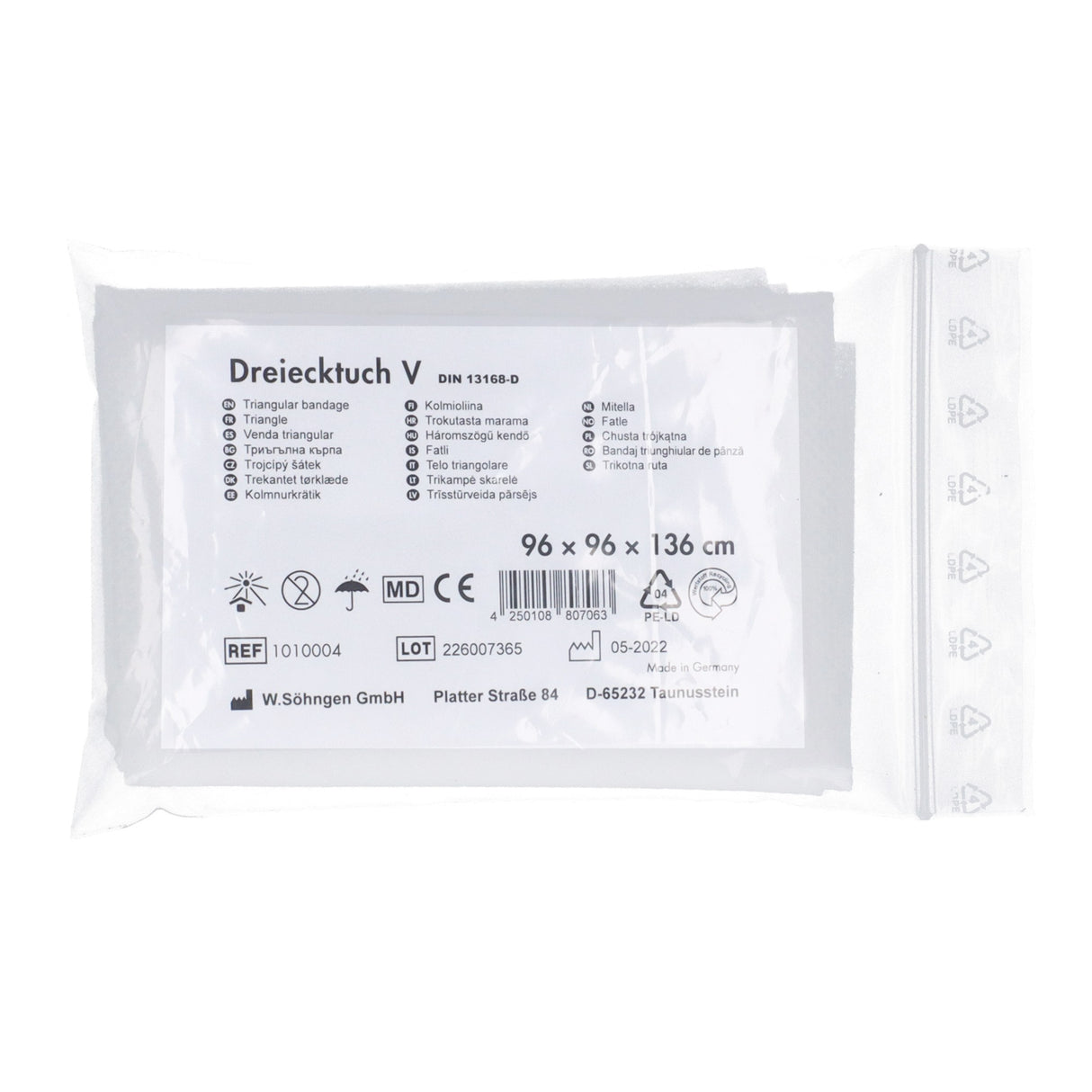 Söhngen triangular scarf VA