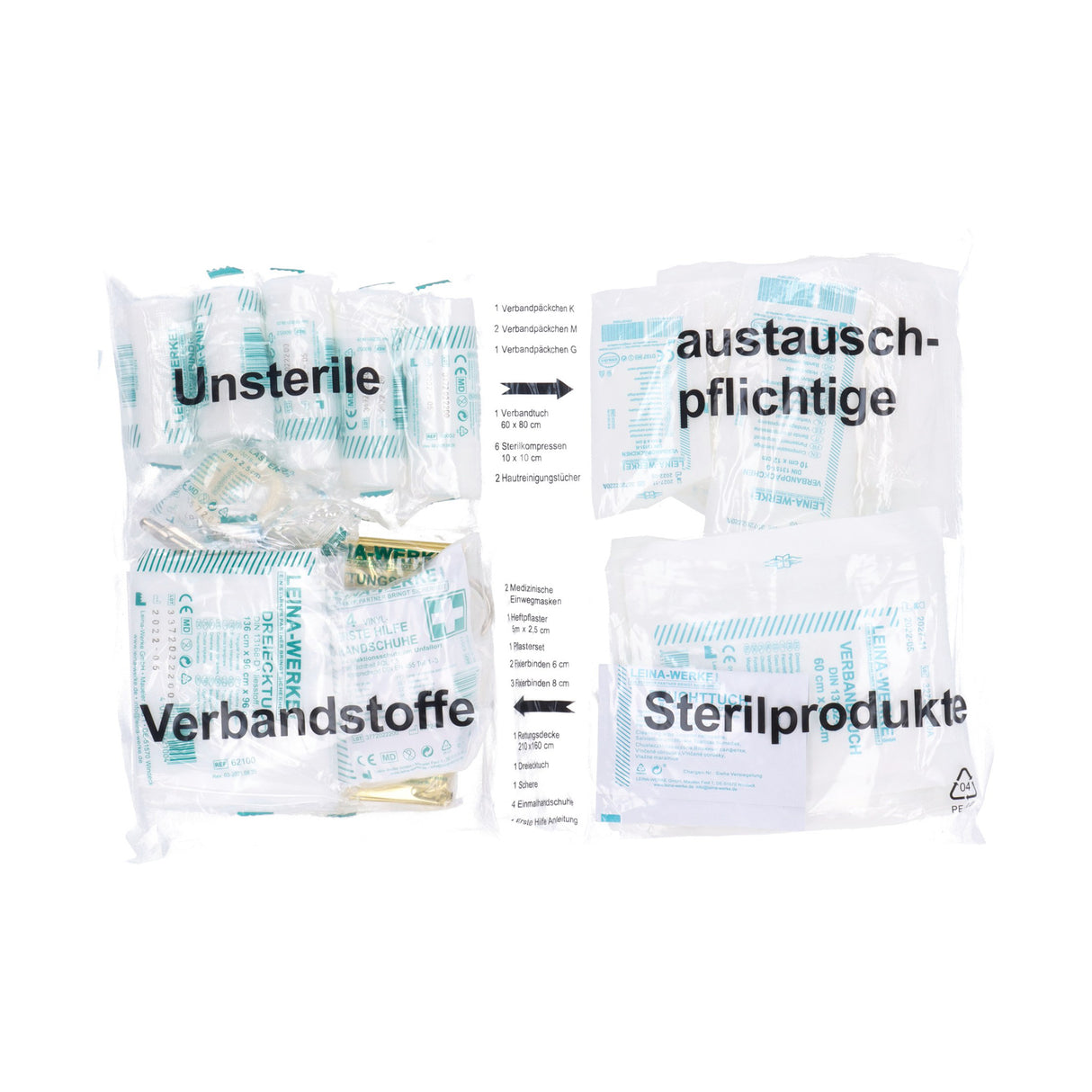 FIRST AID SET 'LEINA' PRO 43-TLG