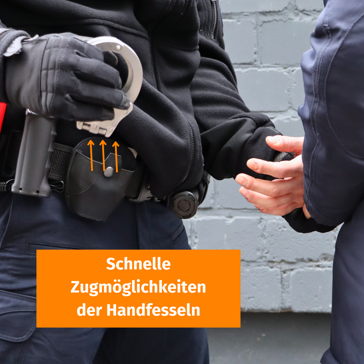 POLAS® Low Profile Handfesselholster