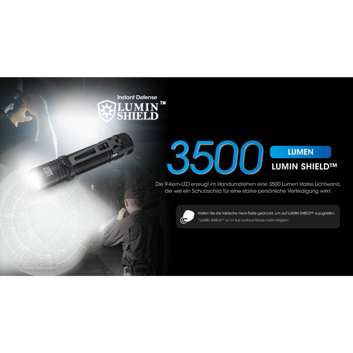 Nitecore EDC31 - 3500 lumens