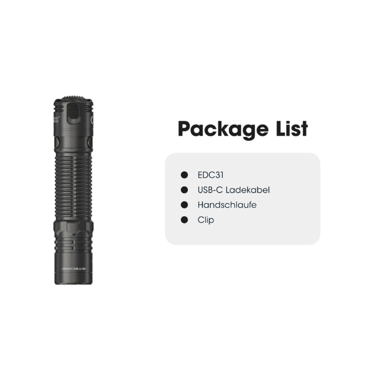 Nitecore EDC31 - 3500 lumens