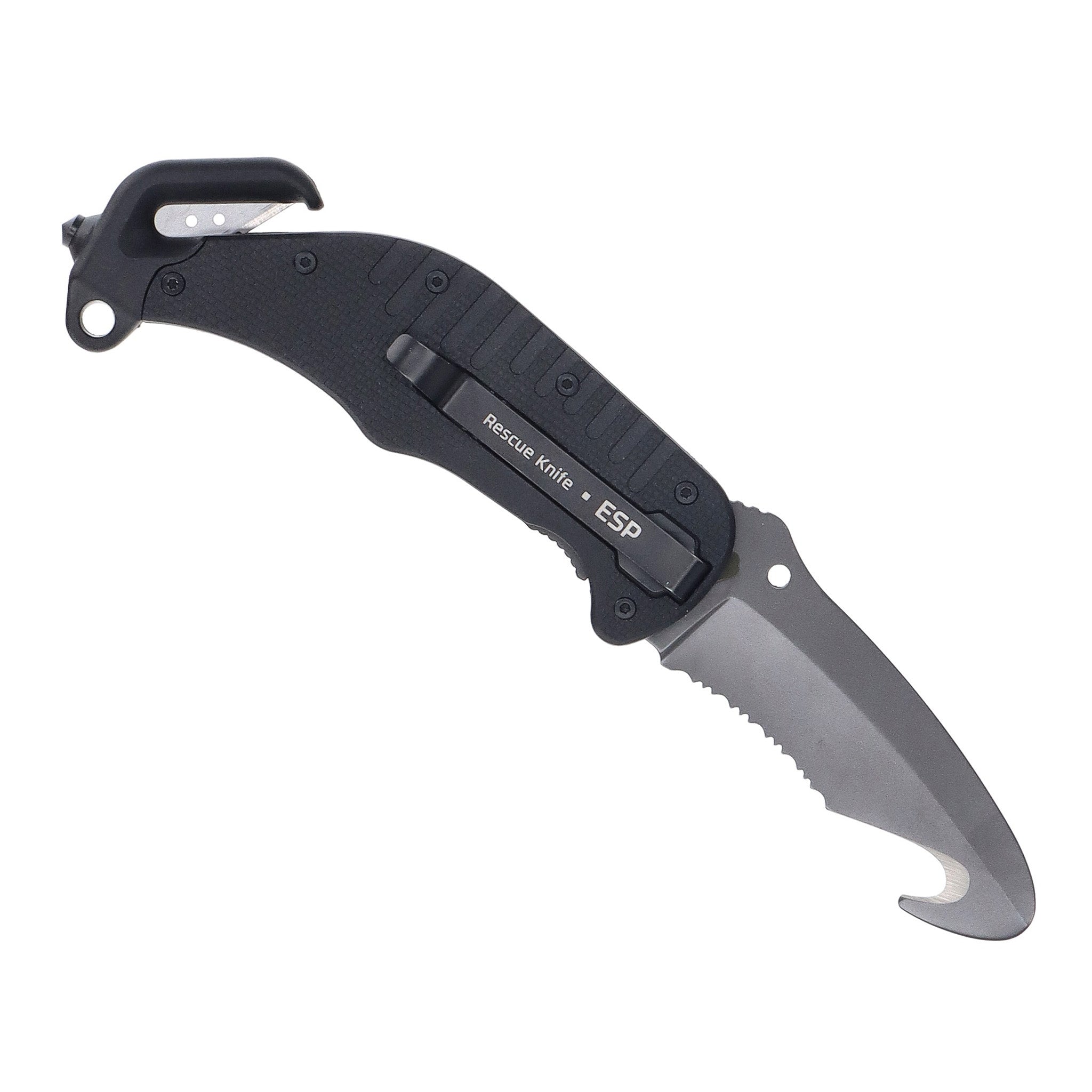 SQT Mini Rettungsschere 9-in-1 – Mit Glasbrecher, Hakenmesser, Skalpellhalter – Nur 8 Cm, Perfekt Für Auto, Outdoor, Erste Hilfe