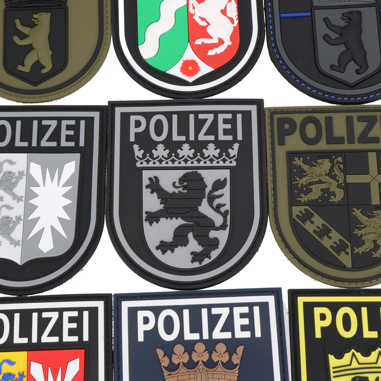 POLAS® Rubberpatch Wappen - Groß