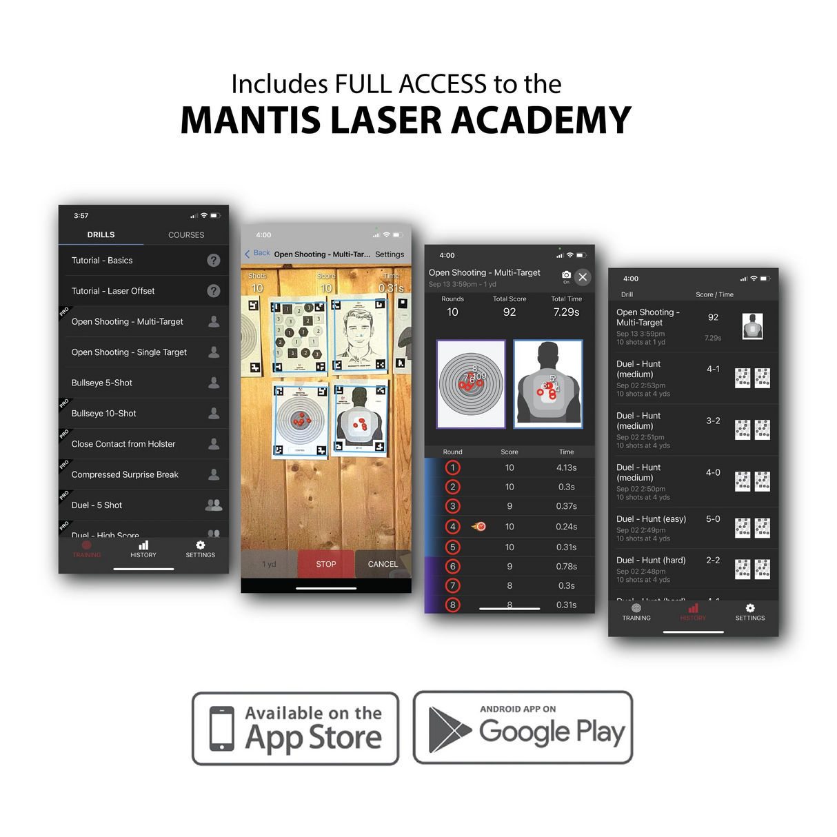 MANTIS - Laser Academy Training Kit 9mm