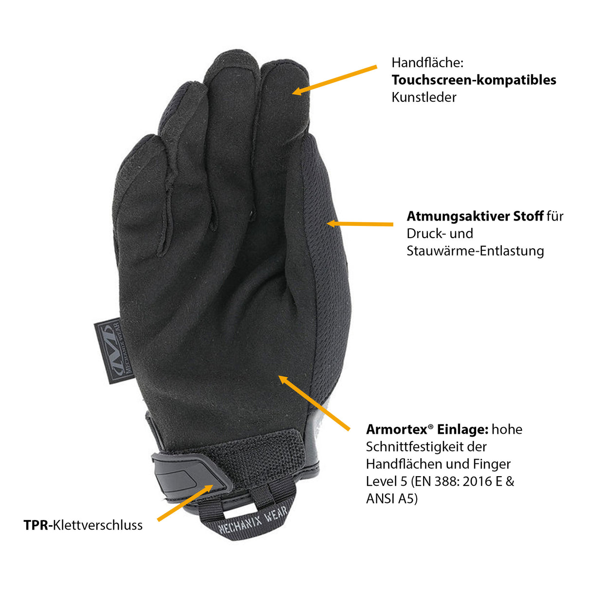Mechanix PURSUIT E5 Women-Cut-resistant