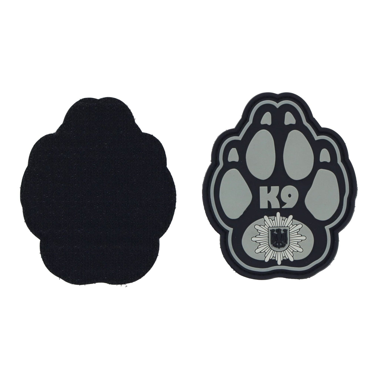 Rubberpatch K9 Bundespolizei "Pfote"