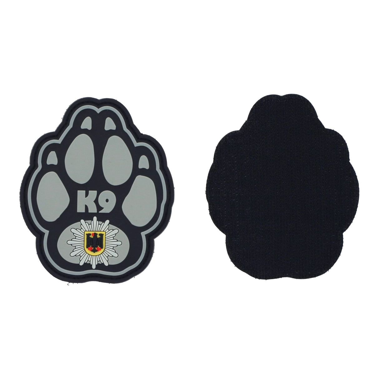 Rubberpatch K9 Bundespolizei "Pfote"
