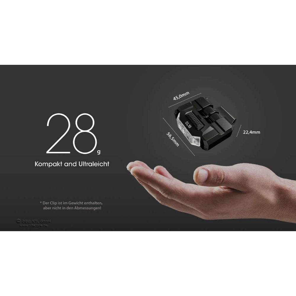 Nitecore Clipleuchte CL10