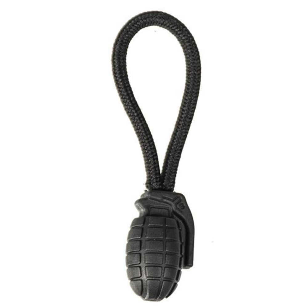 Keyring RING PULLER PINEAPPLE BLACK
