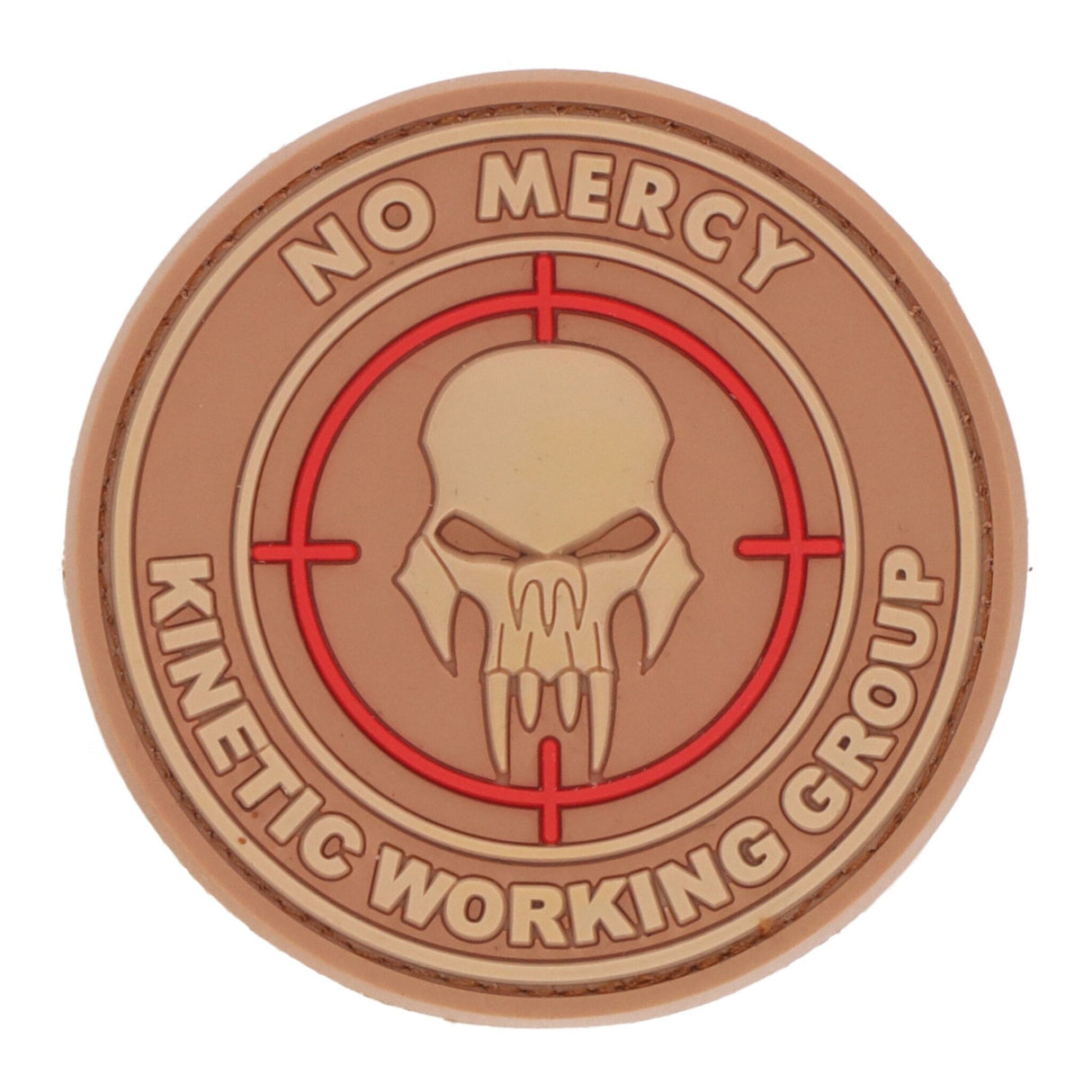 JTG - NO MERCY - KINETIC WORKING GROUP - Insider Patch-GROUP - Insider Patch, beige
