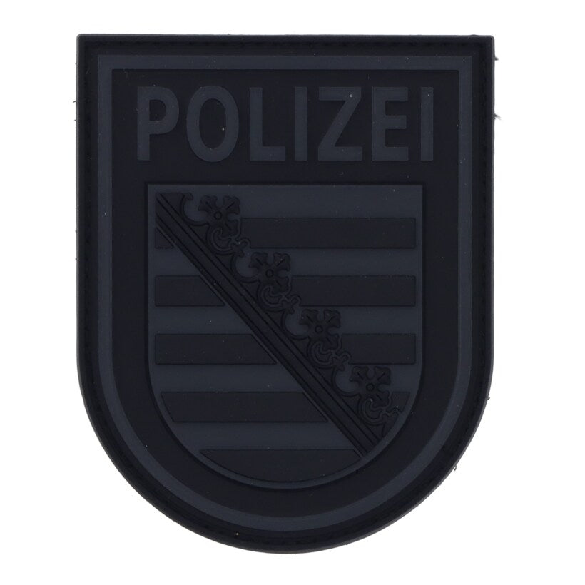 Rubberpatch Polizei Sachsen - blackops
