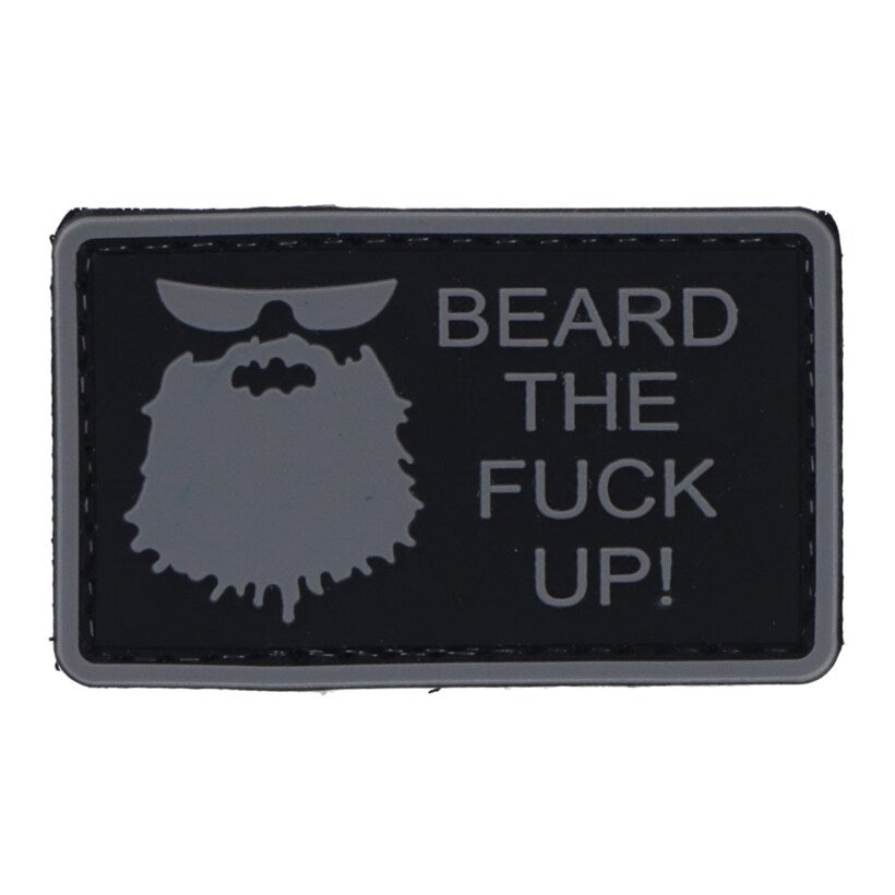 PVC Patch "Beard The Fuck Up!"