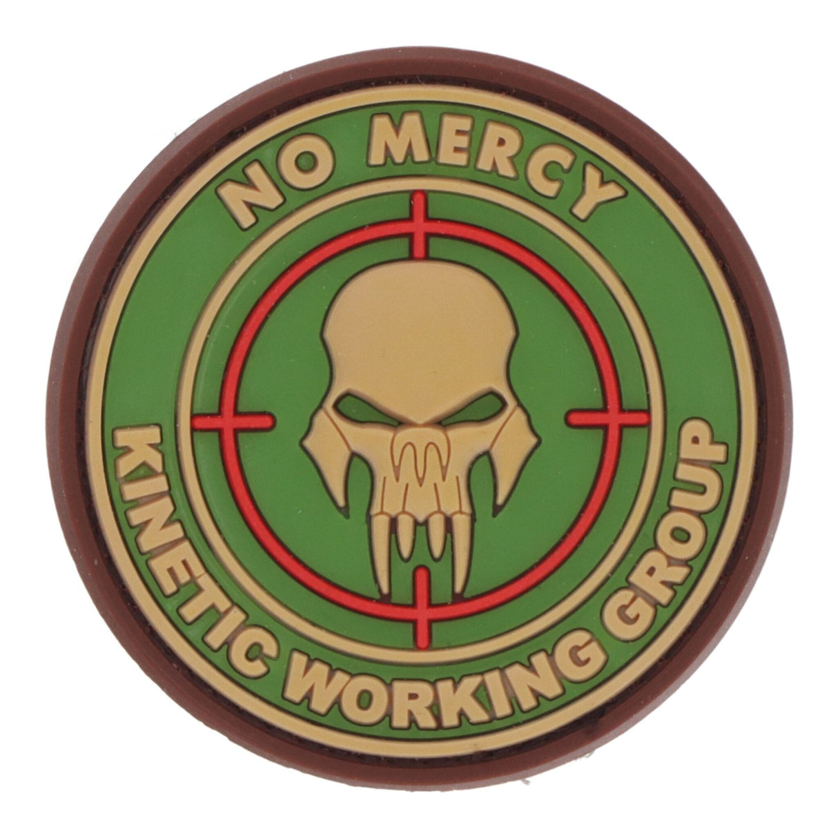 JTG - NO MERCY - KINETIC WORKING GROUP - Insider Patch Grün/Braun