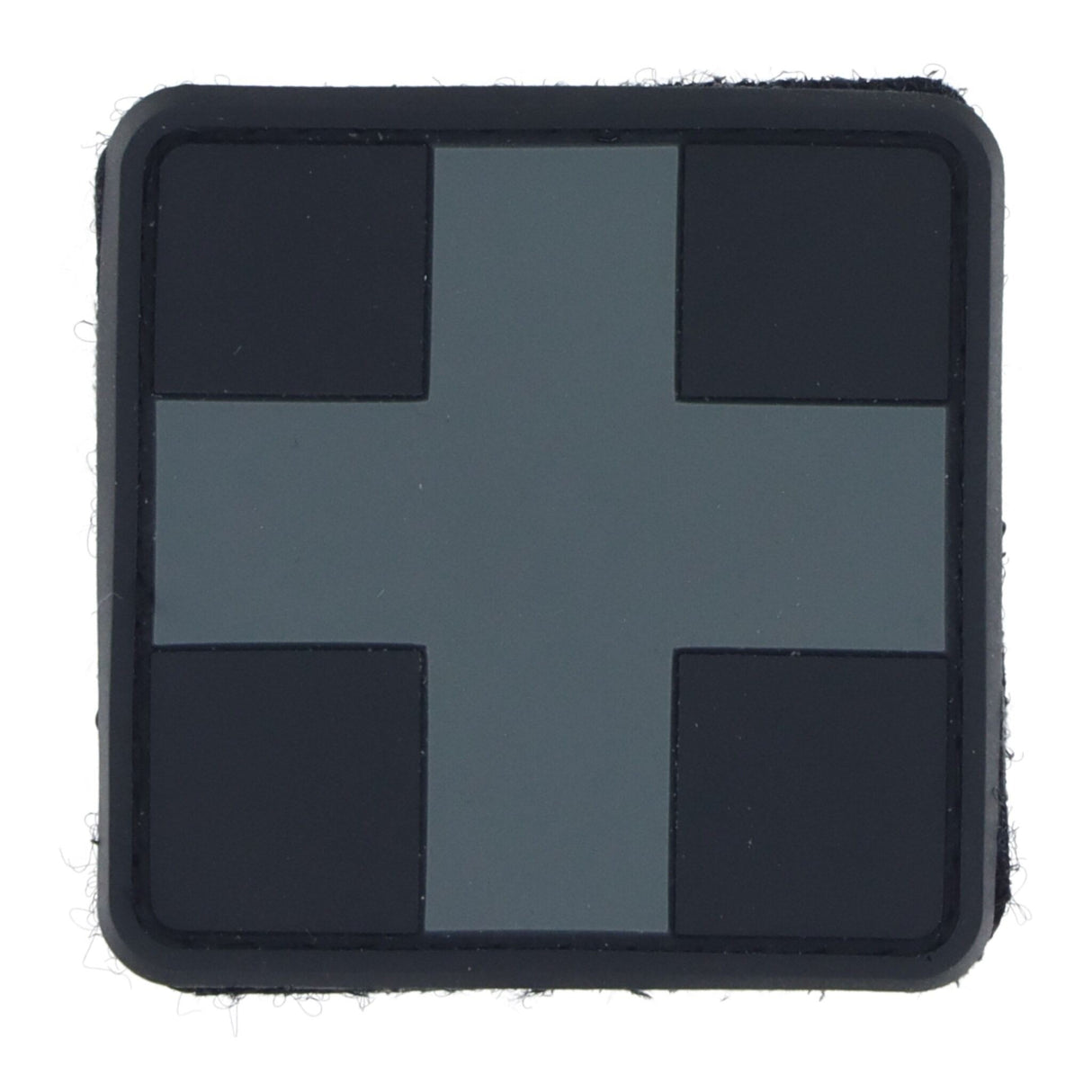 Rubberpatch 'Medic' Cross 50 x 50mm schwarz/dunkelgrau