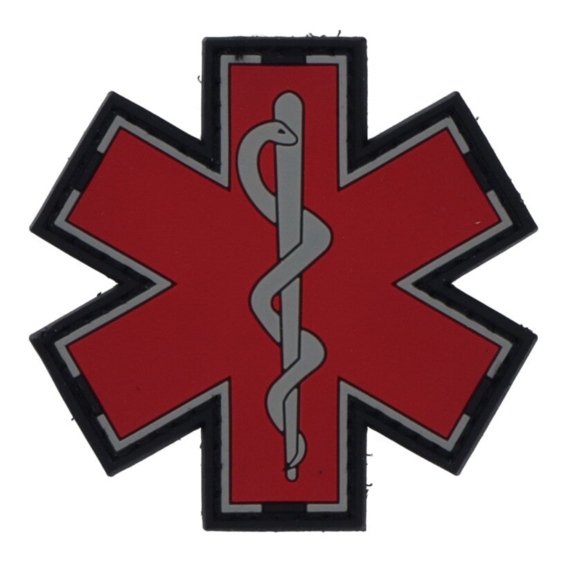 Rubberpatch 'Star of Life' rot