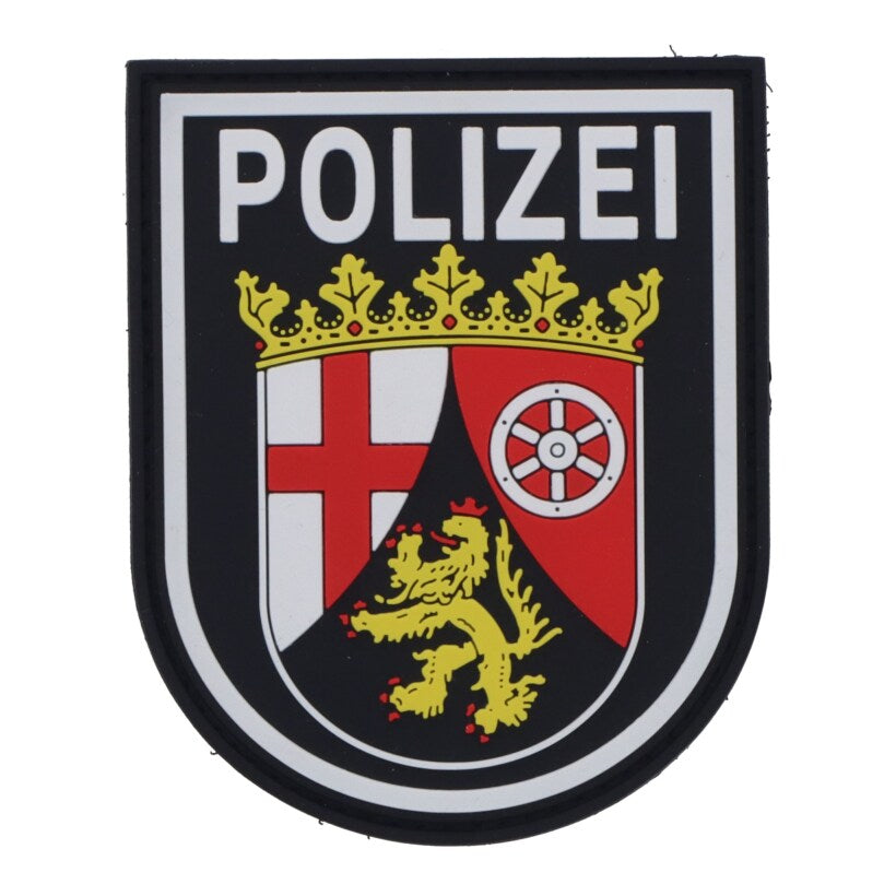 Rubberpatch Polizei Rheinland Pfalz - farbig