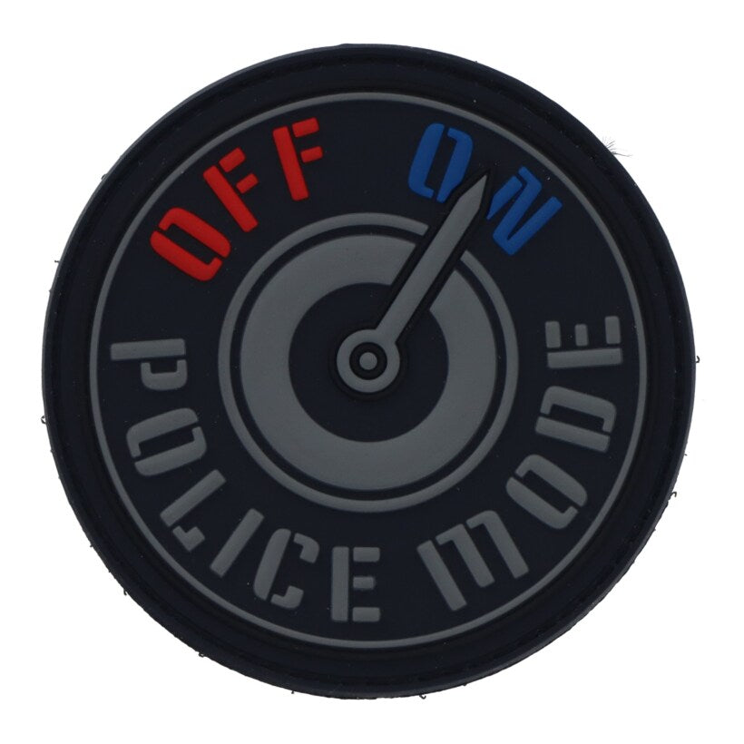 Police Mode Rubberpatch