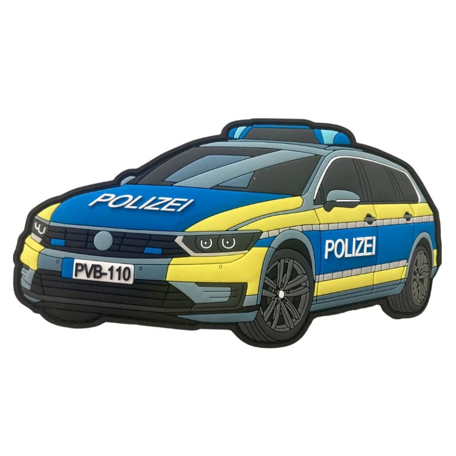 Streifenwagen XL Rubber Patch