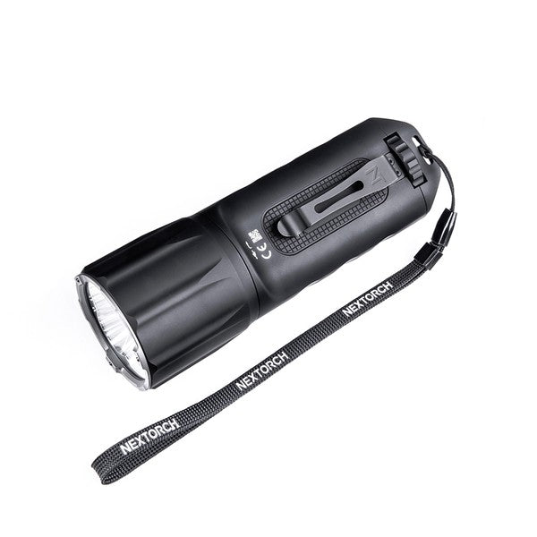 NEXTORCH - Tactical LED flashlight with 10,000 lumens, TA31