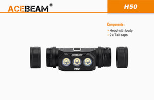 AceBeam H50 Stirnlampe