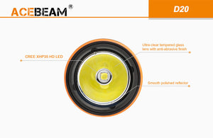 ACEBEAM D20 Tauchlampe