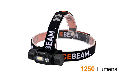 ACEBEAM H60 headlamp with 1,250 lumens