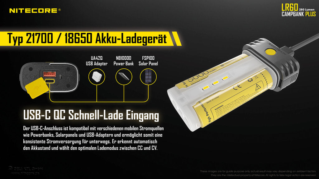 Nitecore Laterne LR60