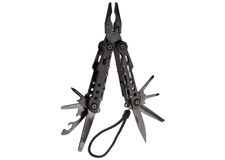 Multi Tool Black large mit Etui