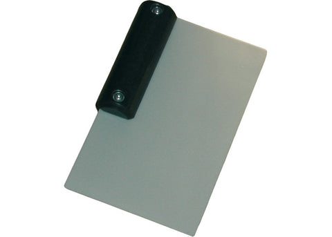 Door latch card, handle black, card 0.5mm