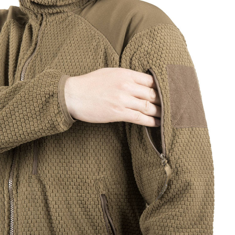 Helikon-Tex ALPHA HOODIE Jacket - Grid Fleece