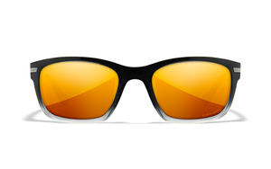 WileyX Helix Black/Transparent (CAPTIVATE™ Polarisierend Bronze Gläser)