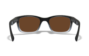 WileyX Helix Black/Transparent (CAPTIVATE™ Polarisierend Bronze Gläser)