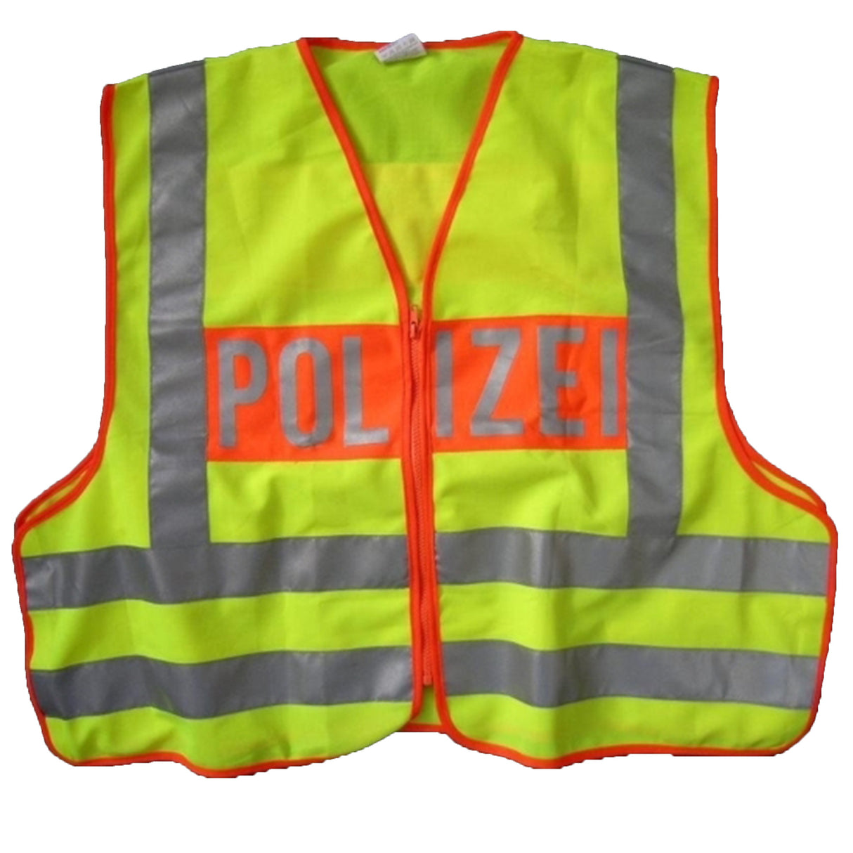 POLICE safety vest - orange/yellow