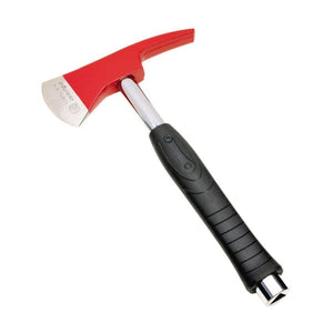 Firefighter axe with triangular key DIN 14924-FBD