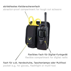 tee-uu® RADIO PLUS digital radio holster