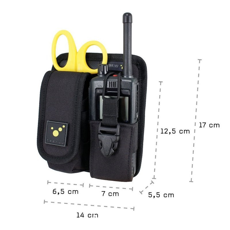 tee-uu® RADIO PLUS digital radio holster