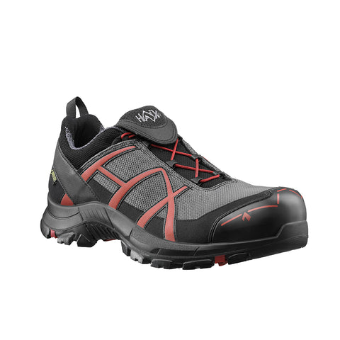 Haix Black Eagle Safety 40 Low grau/rot