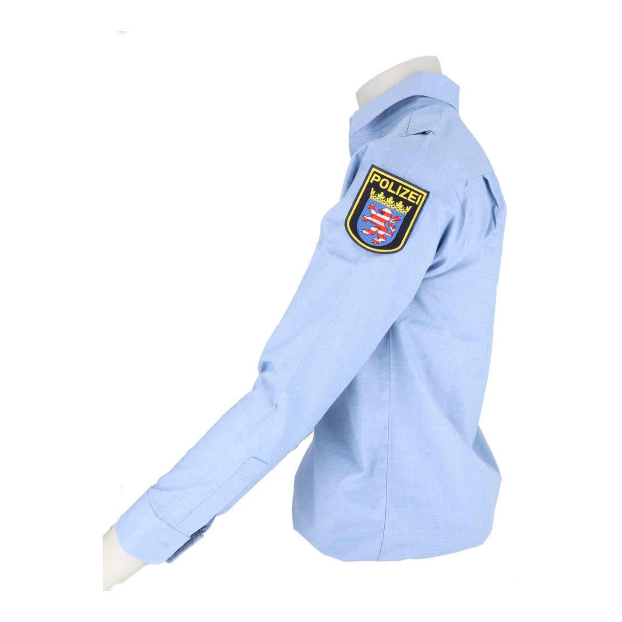 Service shirt POLAS light blue (long sleeve)