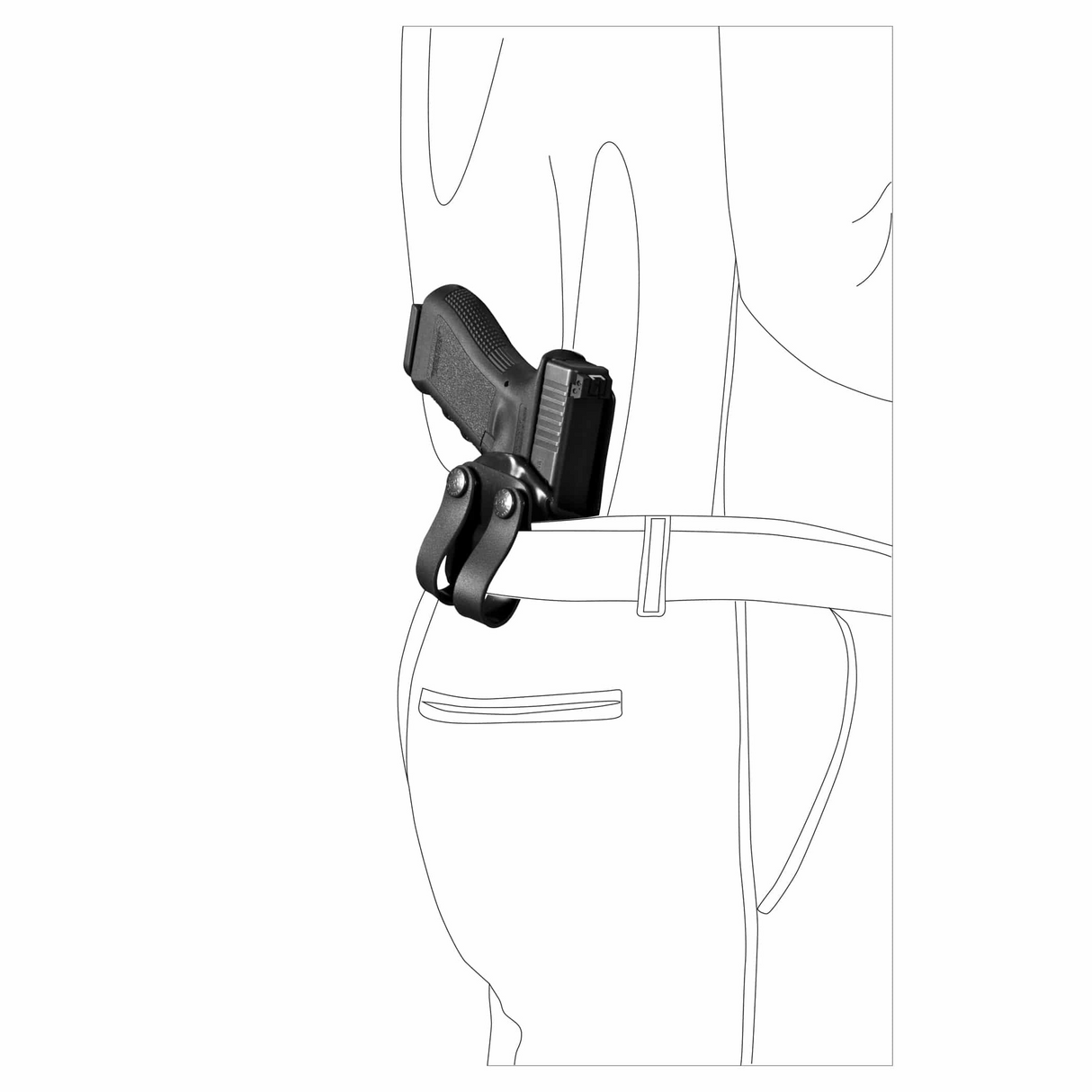 Vega Inside Rescue Holster (IR8)